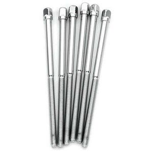 Chrome Tension Rods - 6 Pack