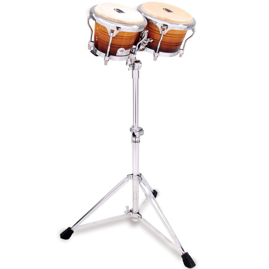 Toca Pro Bongo Stand with Adjustable Stabilizer Bars - Cosmo Music