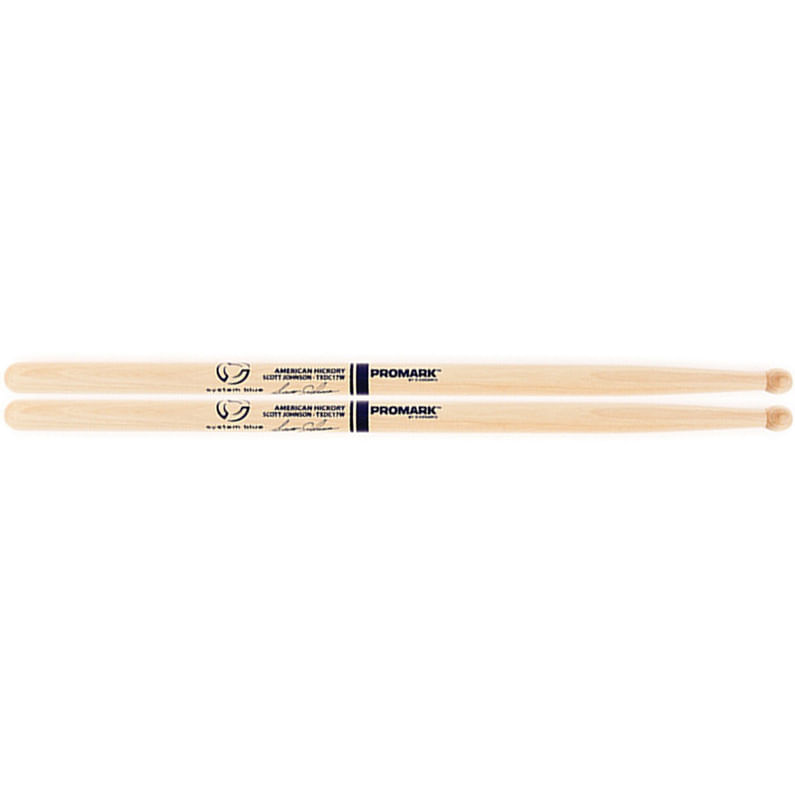 ProMark TXDC17W American Hickory Scott Johnson Marching Drumsticks
