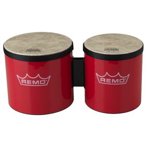 Remo Festival Bongo Drum - Red, 6-7"
