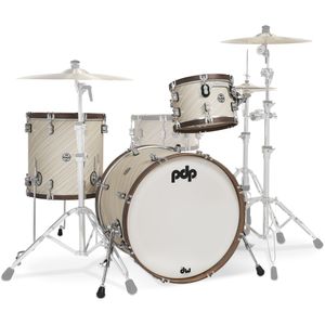 PDP Concept Classic 3-Piece Shell Pack - 22/16FT/12, Limited Edition Twisted Ivory