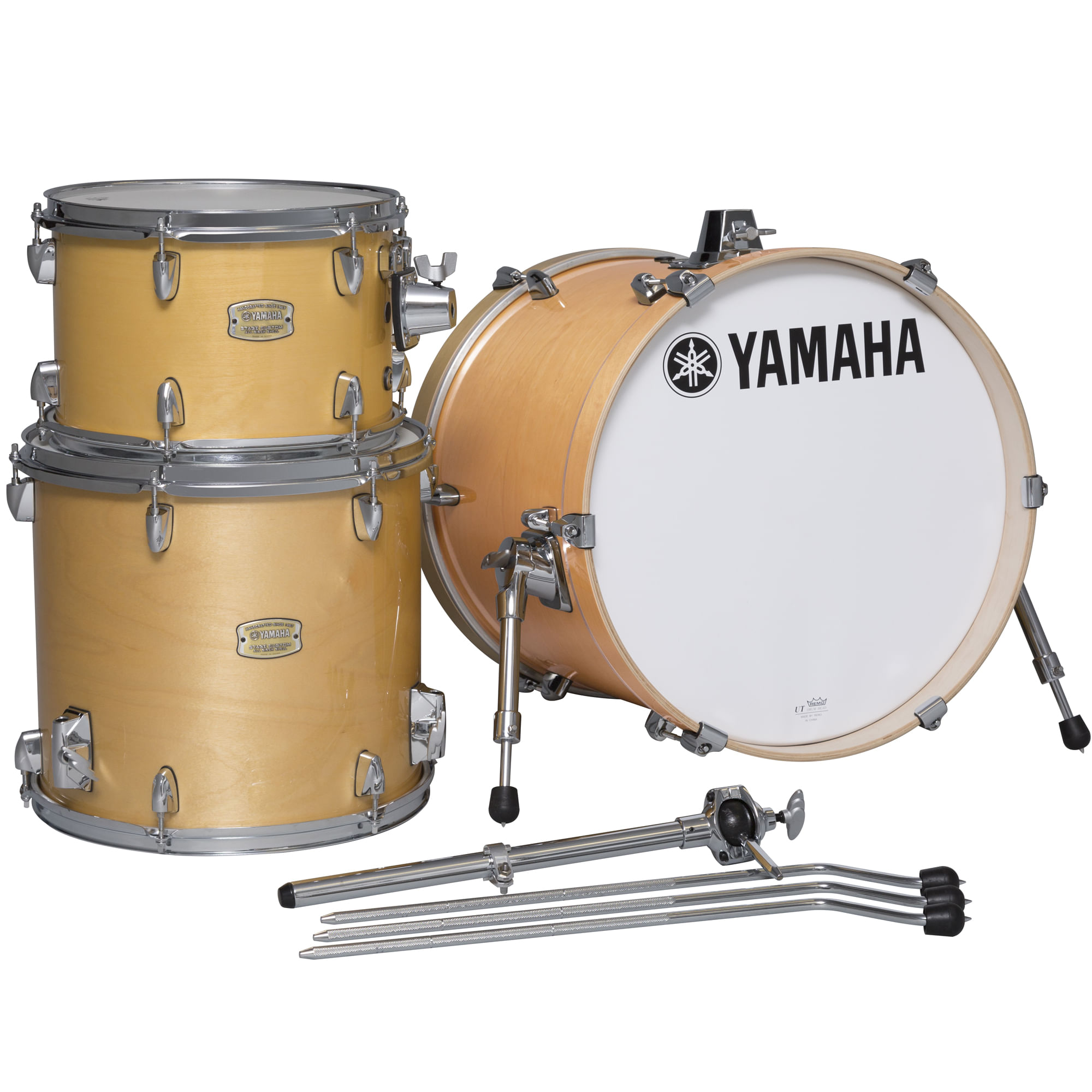 Yamaha Stage Custom Bop 3-Piece Shell Pack - 18/14FT/12, Natural