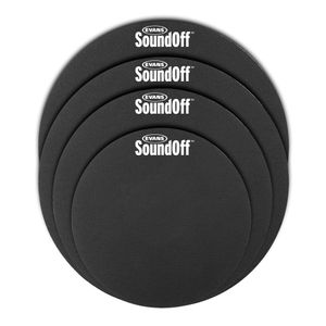 Evans S0-0244 SoundOff Drum Mute Pack - Fusion Sizes