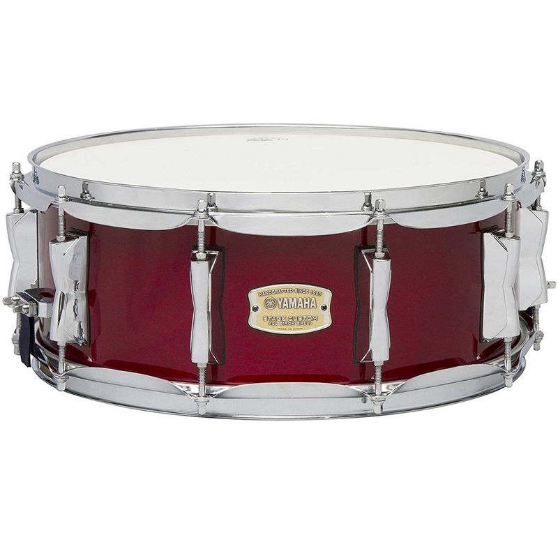 Yamaha Stage Custom Birch 5-Piece Drum Set - 22/14SD/16FT/12/10, 700 Series  Hardware, Cranberry Red