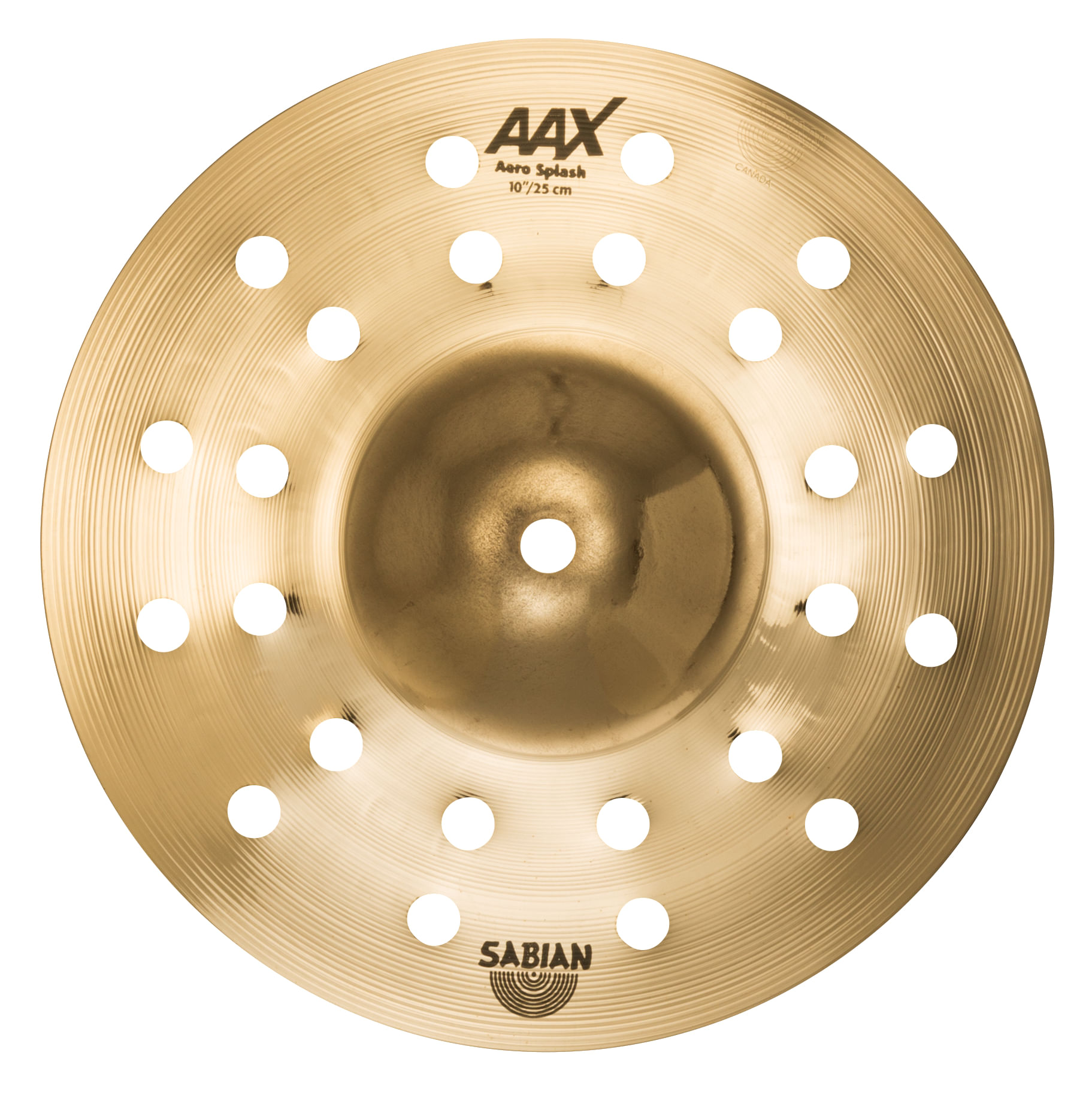 Sabian 210XACB AAX Aero Splash Cymbal - Brilliant, 10