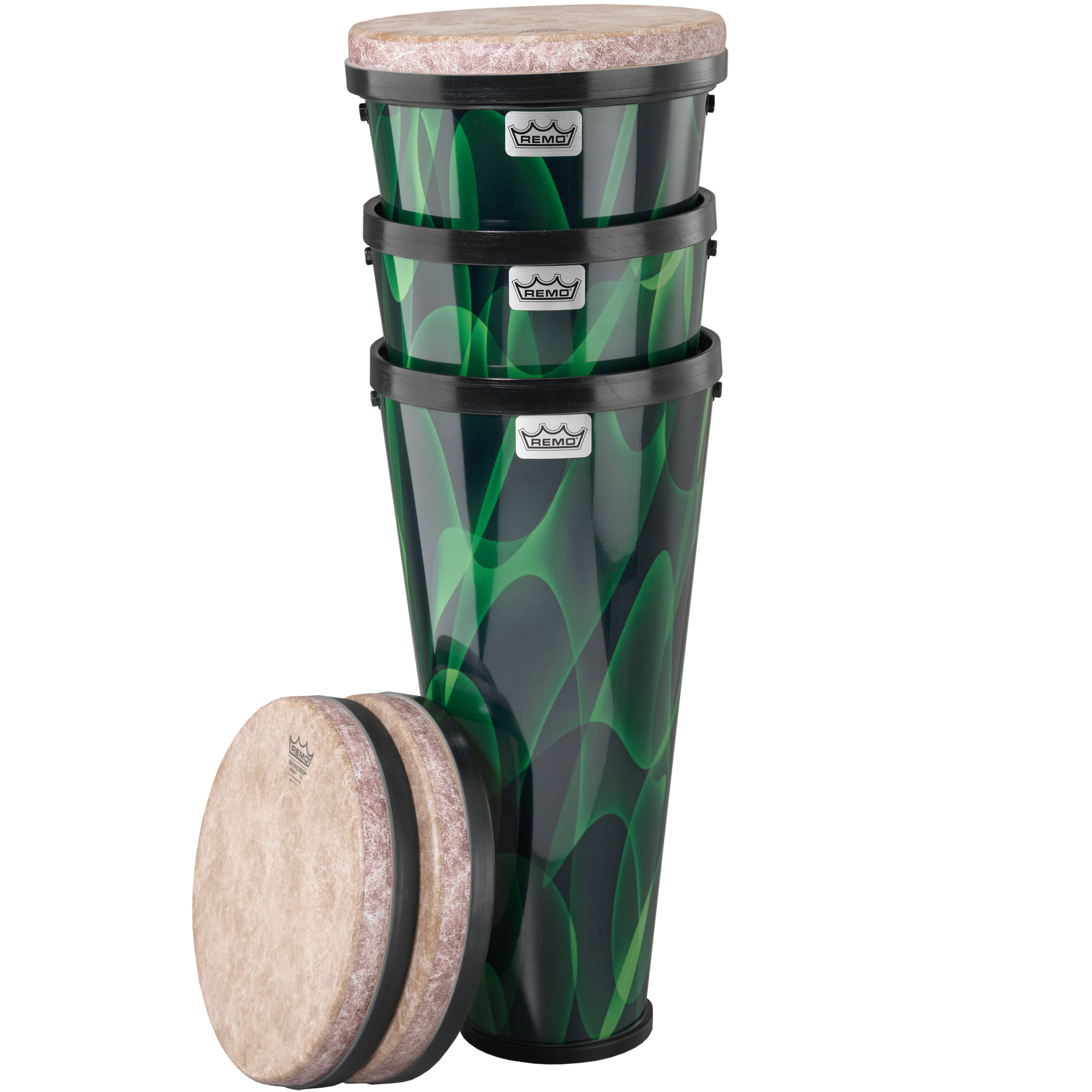 Remo Versa Drum Timbau Stack Pack - Cosmo Music