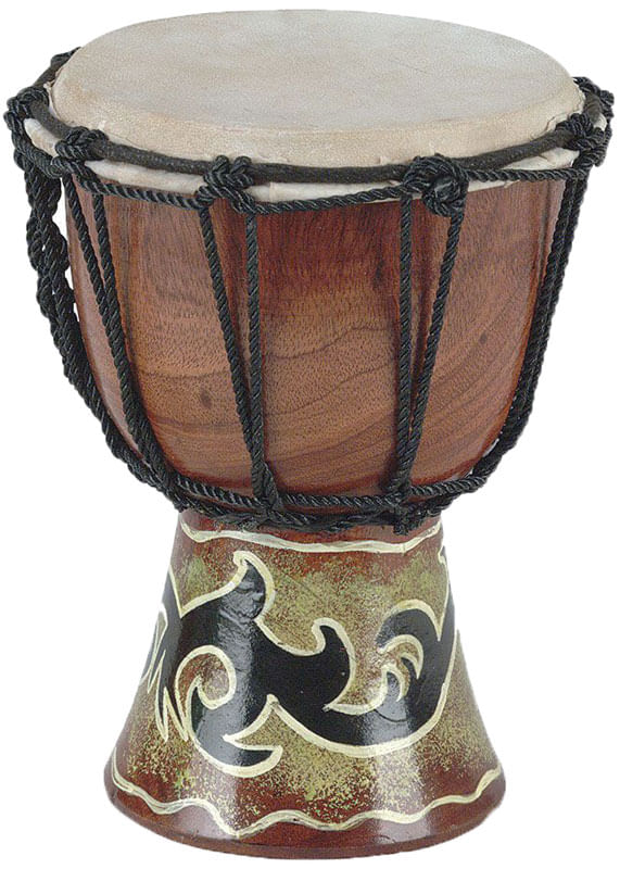 Toca Freestyle Mechanically Tuned Djembe - Bali Red, 10