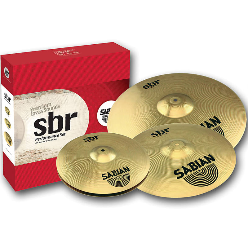 Sabian sbr cymbal pack top