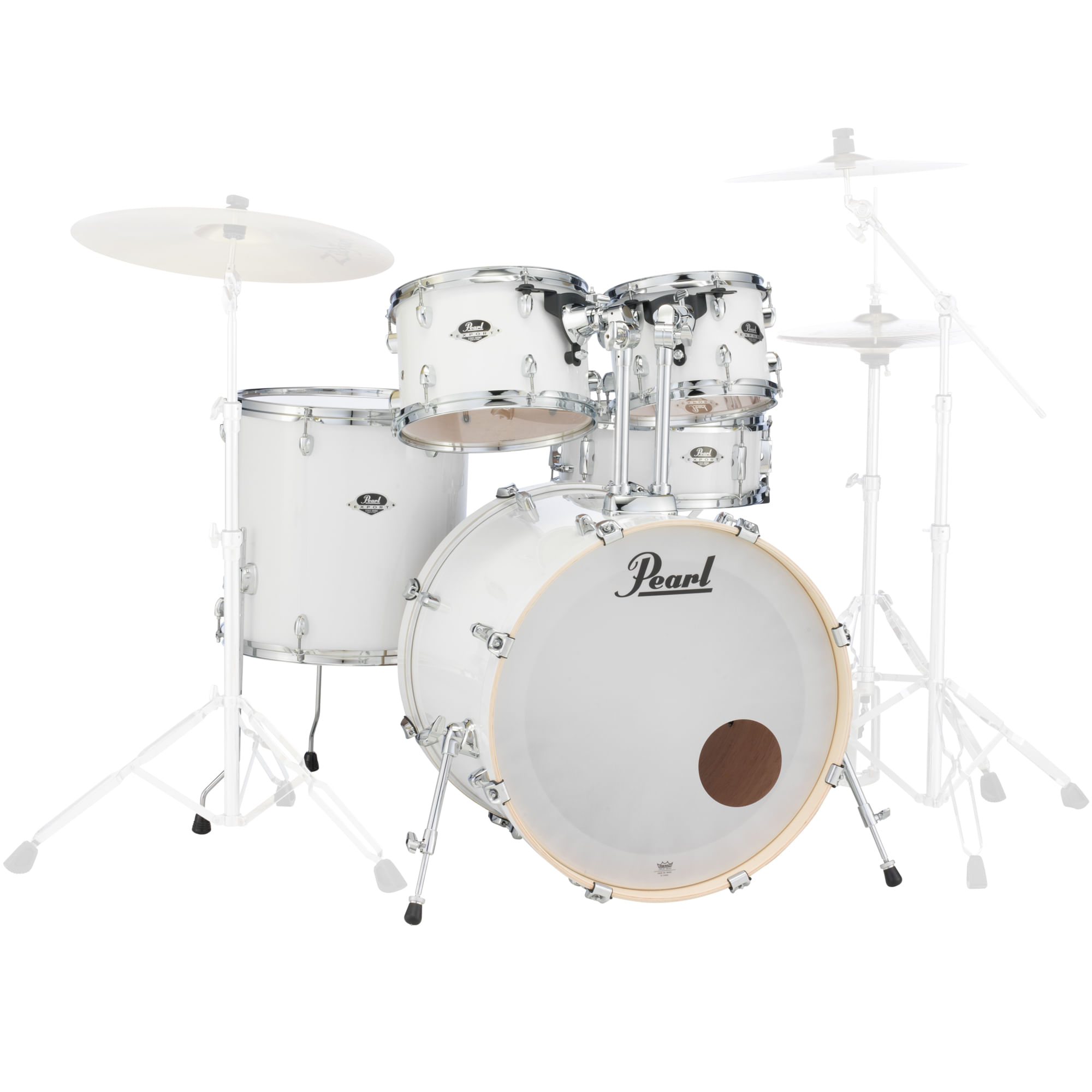 Pearl Export EXX 5-Piece Shell Pack - 22/14SD/16FT/13/12, Pure