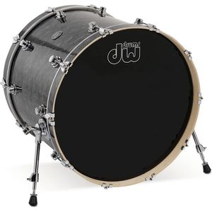 DW Performance Series Bass Drum - 22"x18", Black Diamond