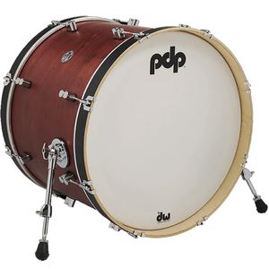 PDP Concert Maple Classic Bass Drum - 16"x22", Ox Blood