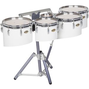Yamaha Marching Tom Drum Set - 6/8/10/12/13", White