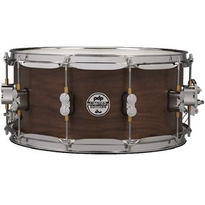 PDP Concept Series Maple Hybrid EXT-PLY Snare Drum - 6-1/2" x 14", Maple Walnut Natural Satin