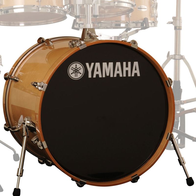 Yamaha Stage Custom Birch Bass Drum - 22x17, Natural Wood