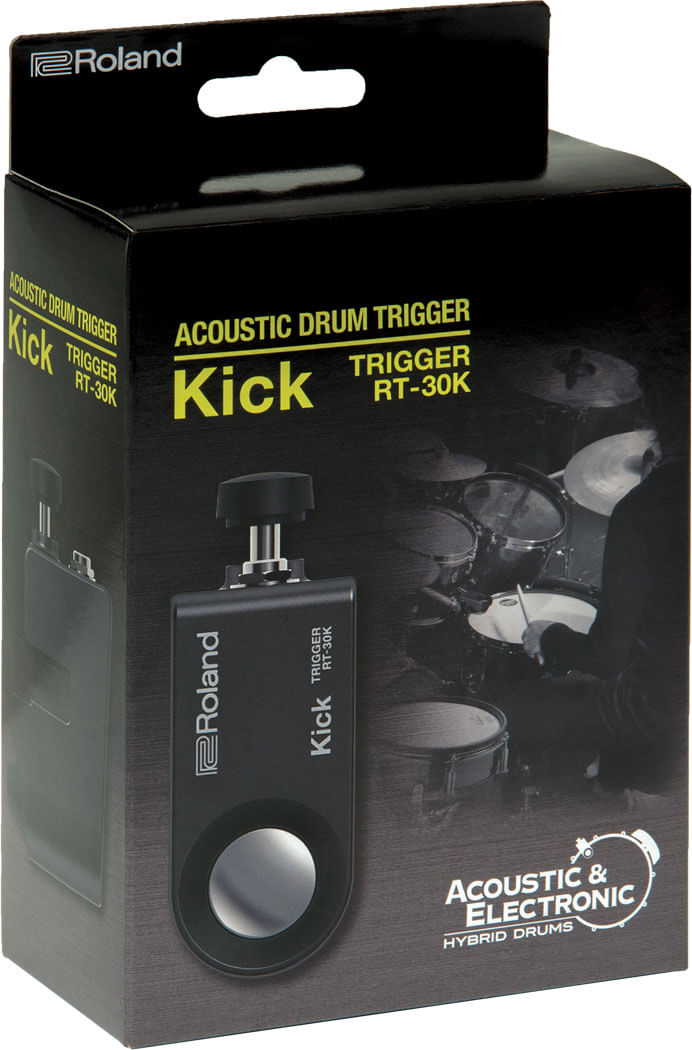 Roland RT-30K Kick Acoustic Drum Trigger for Hybrid Drumming 