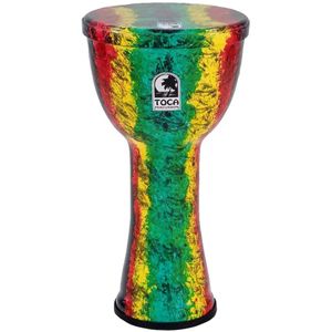 Toca Freestyle Lightweight Series Djembe - 10", Rasta