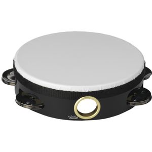 Remo Economy Tambourine - Quadura Black, 6"