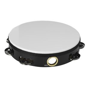 Remo Economy Tambourine - Quadura Black, 8"