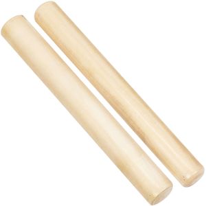 Gon Bops PCLAVW Traditional White Wood Claves