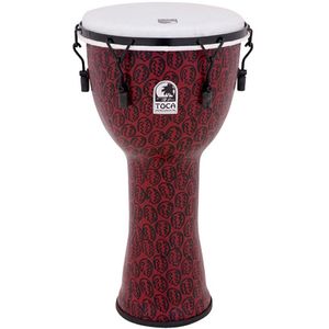 Toca Freestyle II Mechanically Tuned Djembe - 12", Red Mask