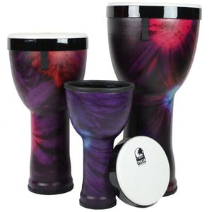 Toca Freestyle II Nesting Djembe Set - Woodstock Purple