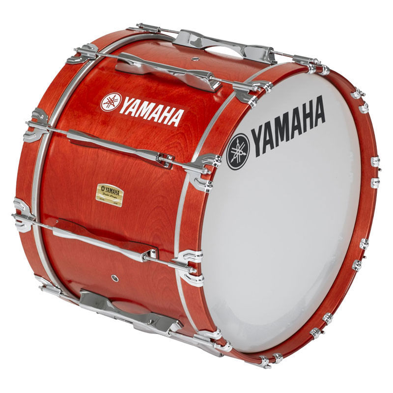 Yamaha Field-Corps MB-8320BF 20” Marching Bass Drum, Black Forest,  w/Field-Corps Carrier