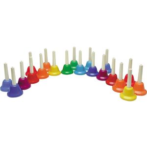 Rhythm Band RB118EX KidsPlay 20-Note Handbells Set