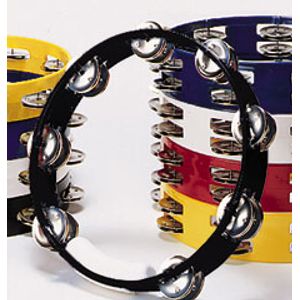 Tambourine Rhythm Tech TC4050 10 Double Jingle Yellow