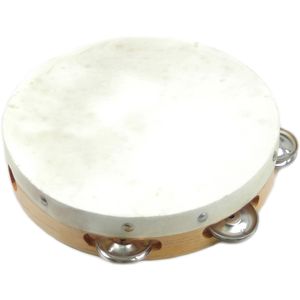 Duplex B306 Tambourine with Head - 6"