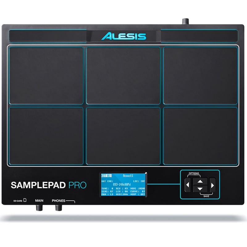 Alesis Samplepad Pro 8-Pad Percussion and Sample-Triggering Instrument -  Cosmo Music | Canada's #1 Music Store - Shop, Rent, Repair