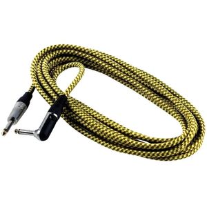 RockCable by Warwick Instrument Cable - Angled / Straight TS, 9.8', Vintage Tweed