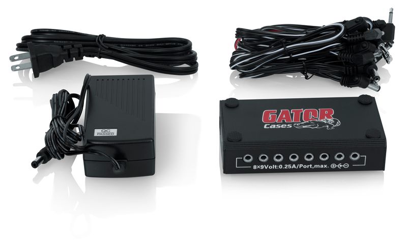 Gator G-BUS-8-US Multi-Output DC Power Source for Pedals