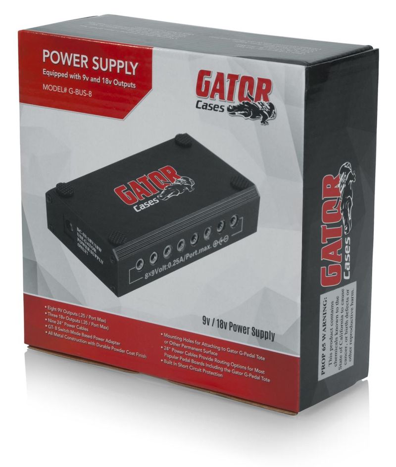 Gator Pedal Board Power Supply - Cosmo Music