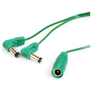 Cable Power T-Rex Female Current Doubler Green 20cm