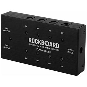 RockBoard by Warwick ISO Power Block V10 Multi-Regional Power Supply