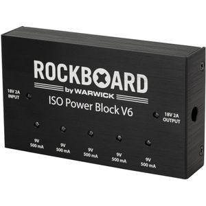 RockBoard by Warwick ISO Power Block V6 Isolated Multi Power Supply