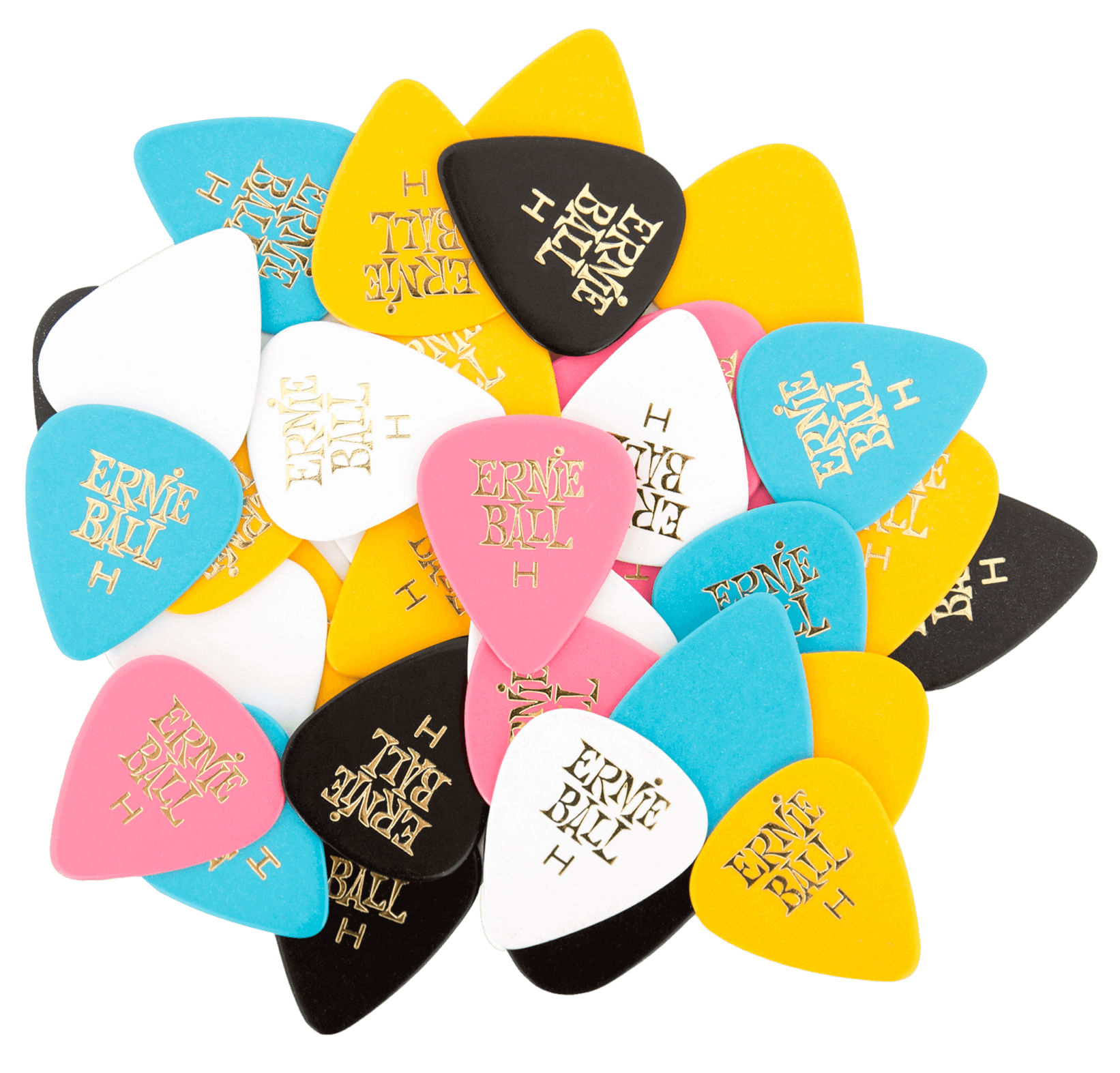 Ernie Ball P09128 Standard Heavy Guitar Picks - Bag of 144, Assorted ...