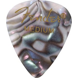 Fender Premium Picks - Medium, 351 Shape, Abalone, 12 Pack