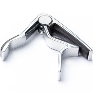 Dunlop Curved Trigger Acoustic Guitar Capo - Nickel