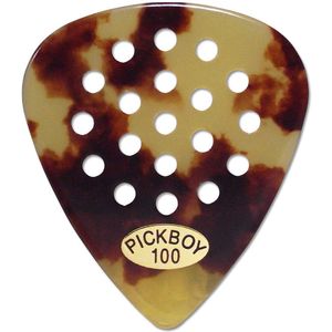 Pickboy Pos-a-Grip Classic T-Shell Cellulose Guitar Picks - 1.00mm, 10 Pack