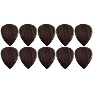 John Pearse Rosewood Flat Picks - 10 Pack