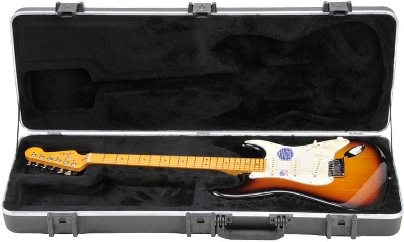 Electric Guitar Case, Rectangular Wood Case For Fender Stratocaster and  Telecaster