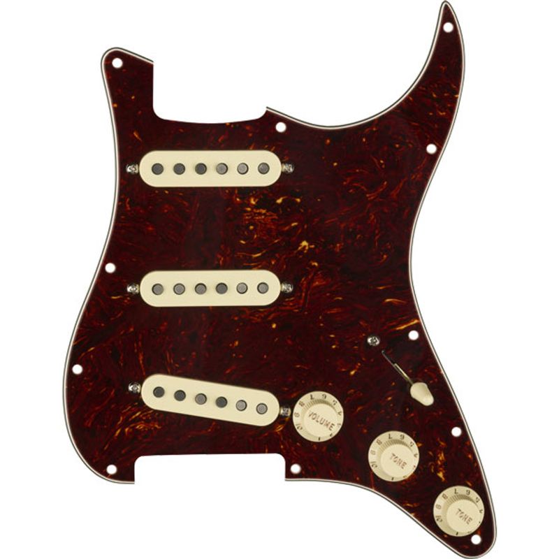 Fender Custom Shop Fat 50's SSS Pre-Wired Stratocaster Pickguard - Tortoise