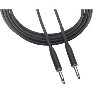 Audio-Technica AT8390-10 1/4" Male to 1/4" Male Instrument Cable - 10'