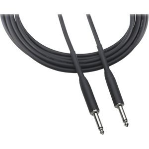 Audio-Technica AT8390-6 1/4" Male to 1/4" Male Instrument Cable - 6'