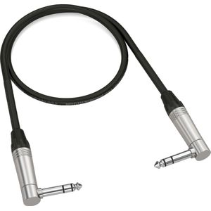 Behringer GIC-60 4SR Instrument Patch Cable - 1/4" Male Angle, 2'