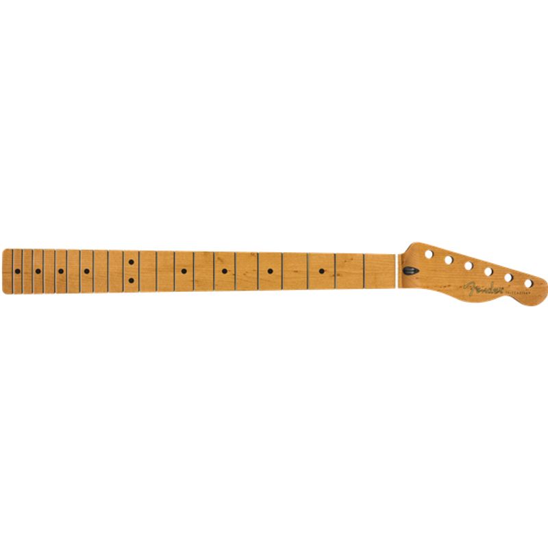 Fender Roasted Maple Telecaster Neck - Maple, C Shape, 12