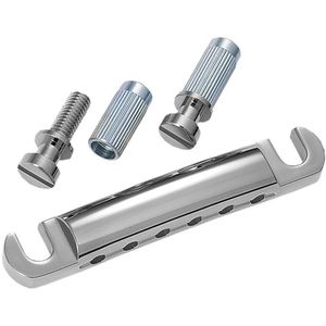 Allparts TP-0400 US Stop Bar Tailpiece - Chrome