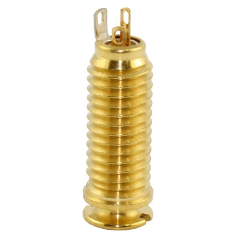 Switchcraft Acoustic End Pin Jack Gold Cosmo Music