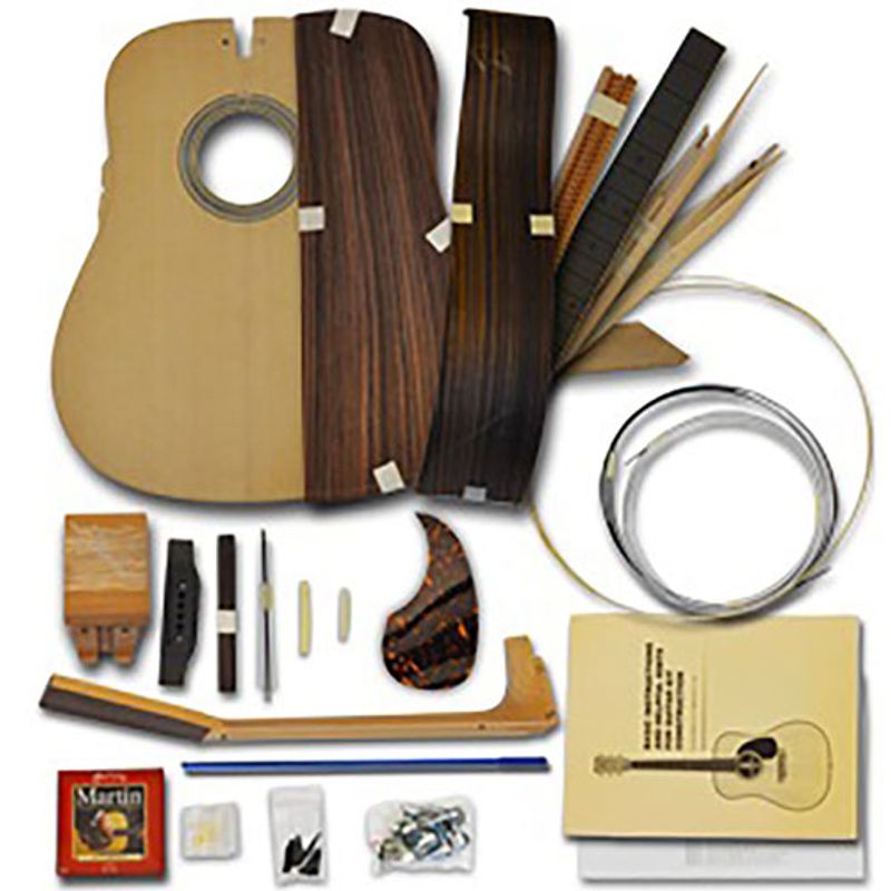 Martin Mahogany 000 Short Scale Acoustic Guitar Kit Cosmo Music